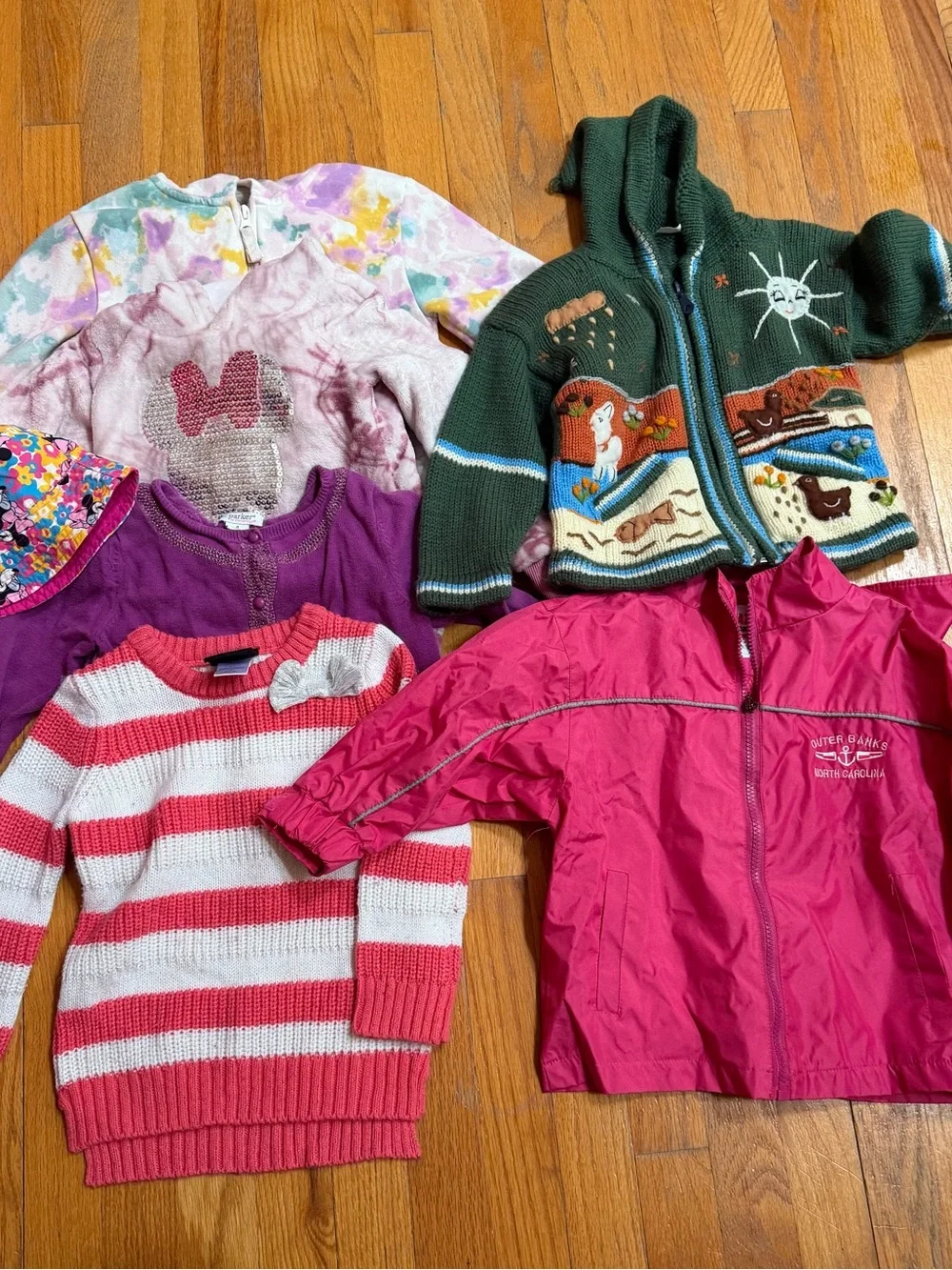Girls Mixed Clothing Lot 63 Items - Assorted Colors Size 4T